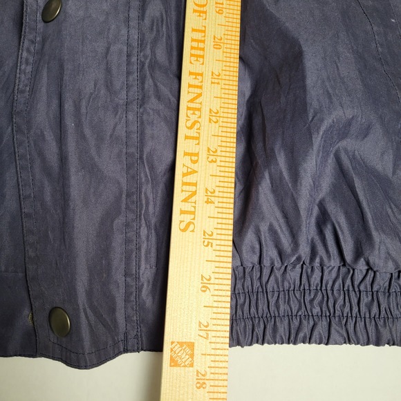 Foursome XL TG Jacket Windbreaker Beige Blue Color Block Full Zip Golf Mens - Picture 6 of 9